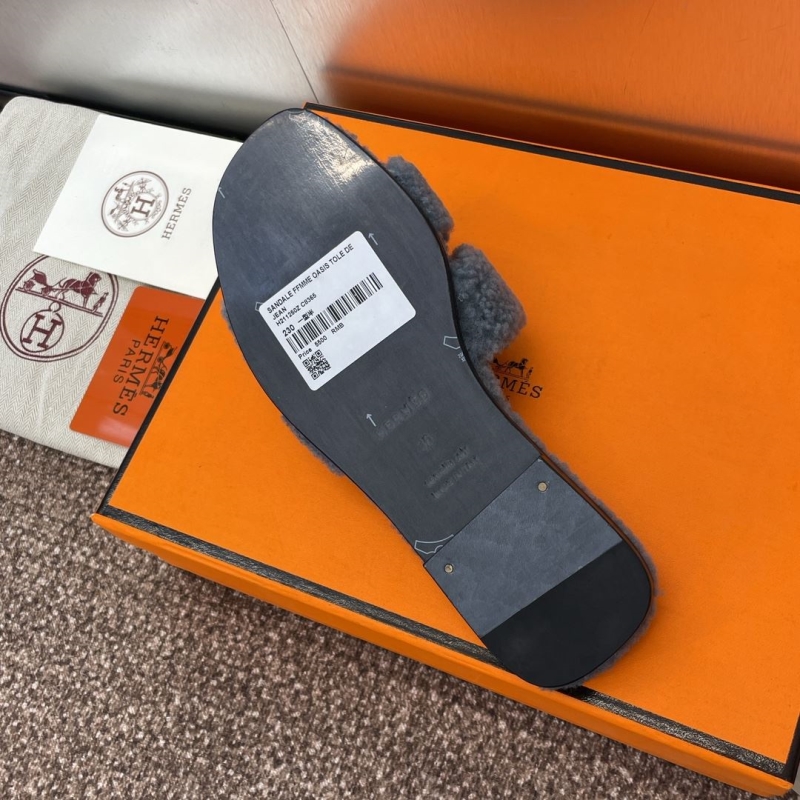 Hermes Slippers